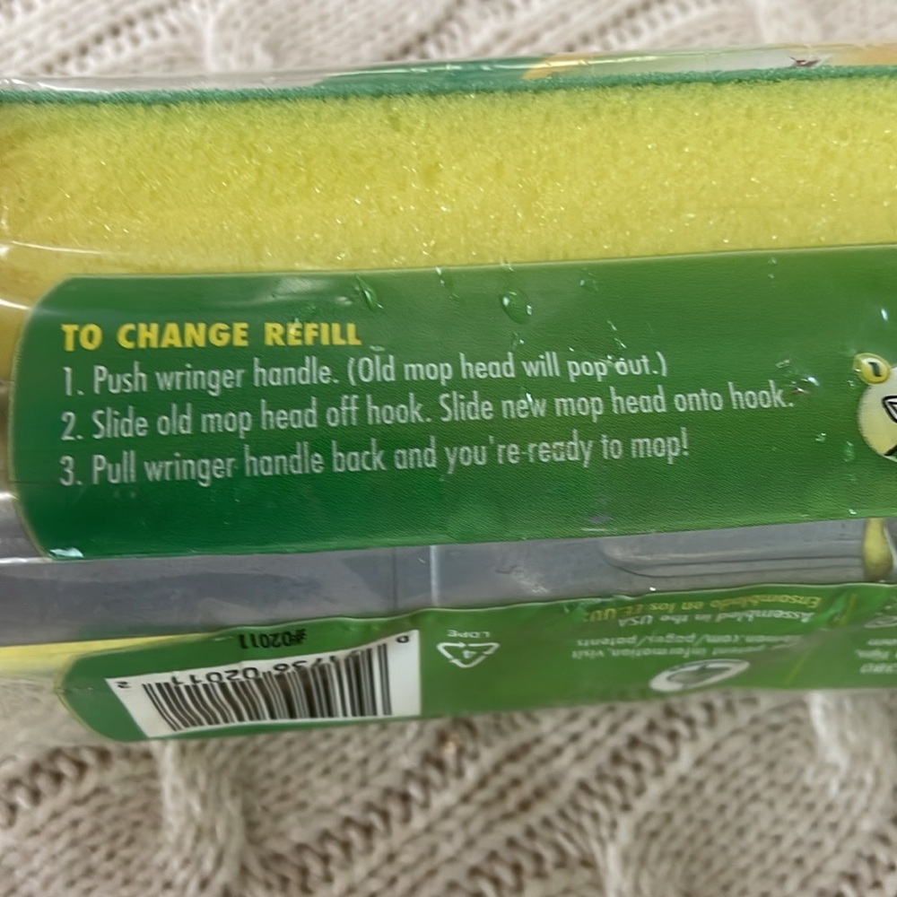 New Libman Nitty Gritty roller mop refill tear resistant unused in plastic. - Picture 6 of 9